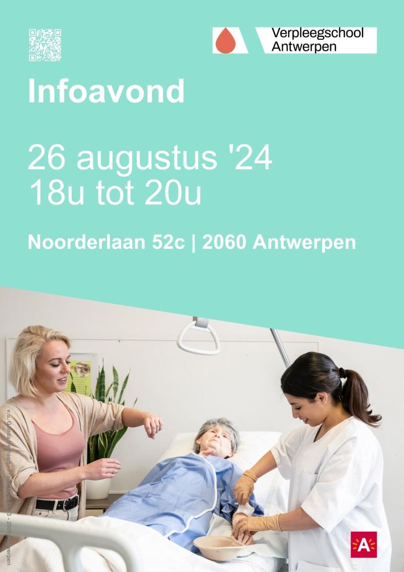 infoavond 26 augustus '24 Verpleegschool Antwerpen